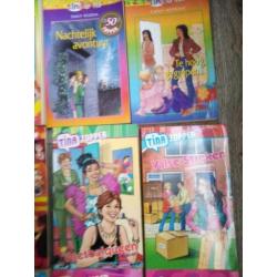 9x boeken Tina Toppers allen samen €3,00