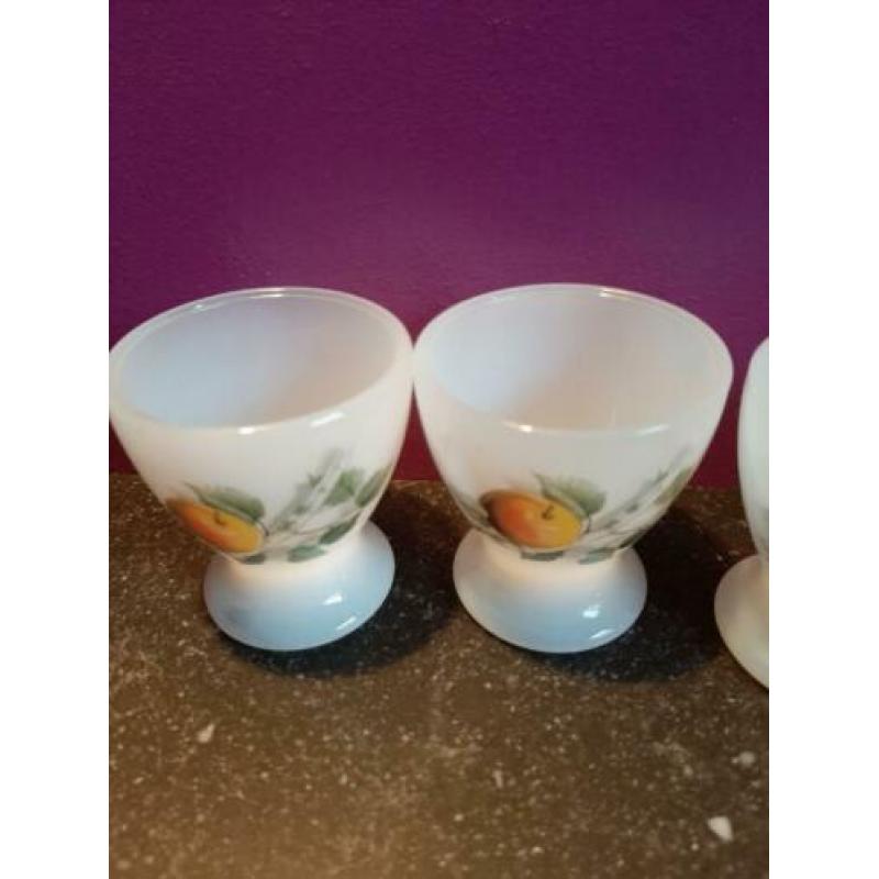 Arcopal eierdopjes decor appel