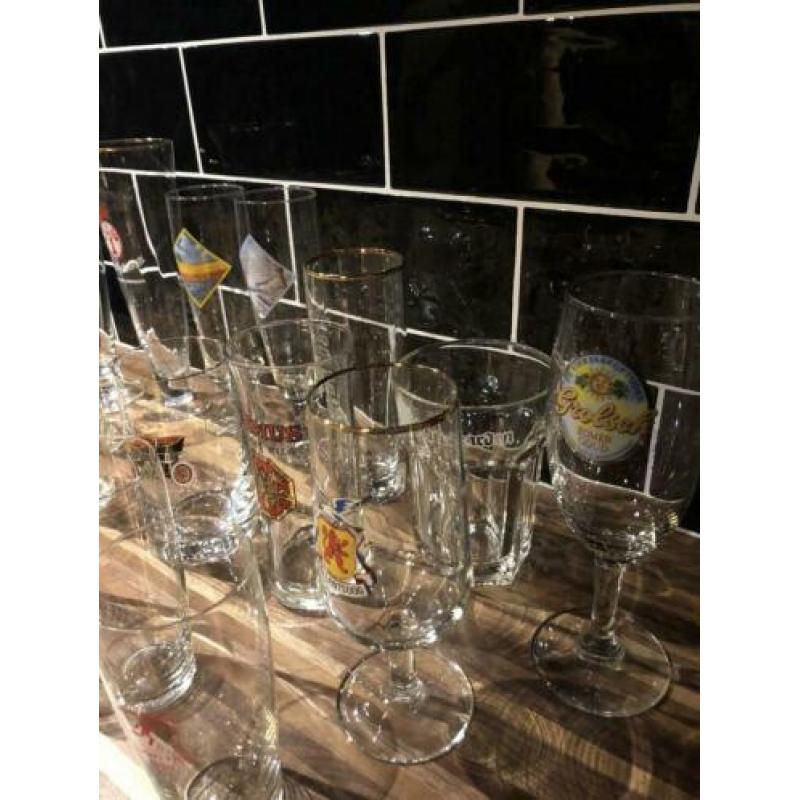 25 verschillende bierglazen