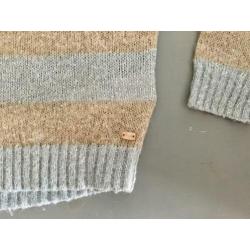 - River Woods - trui maat 6 / 116 lichtblauw beige