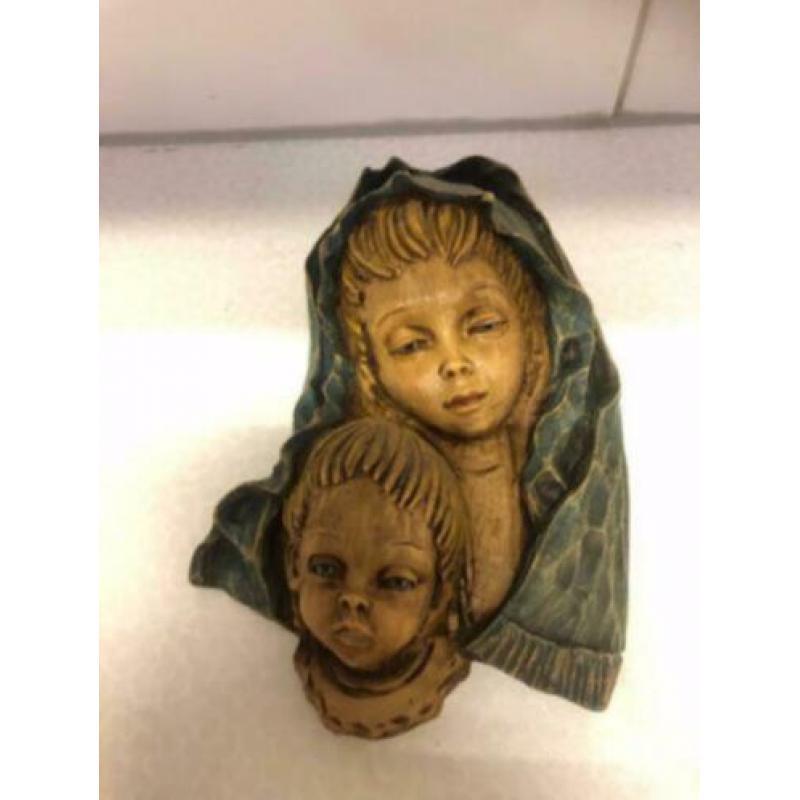 Maria met kindje Jesus (beeldje ca. 15 cm)