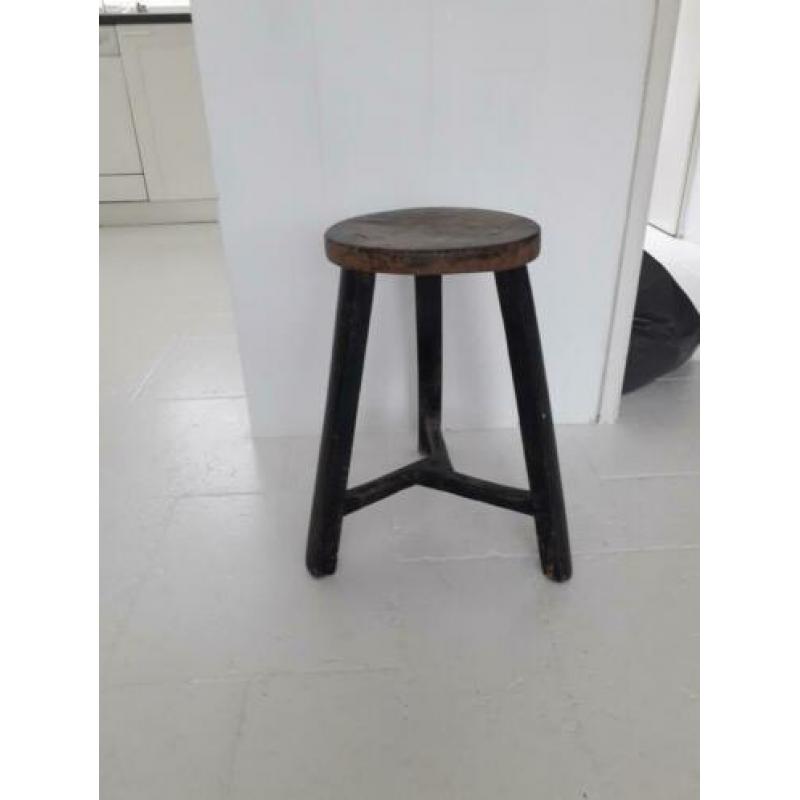 Houten kruk