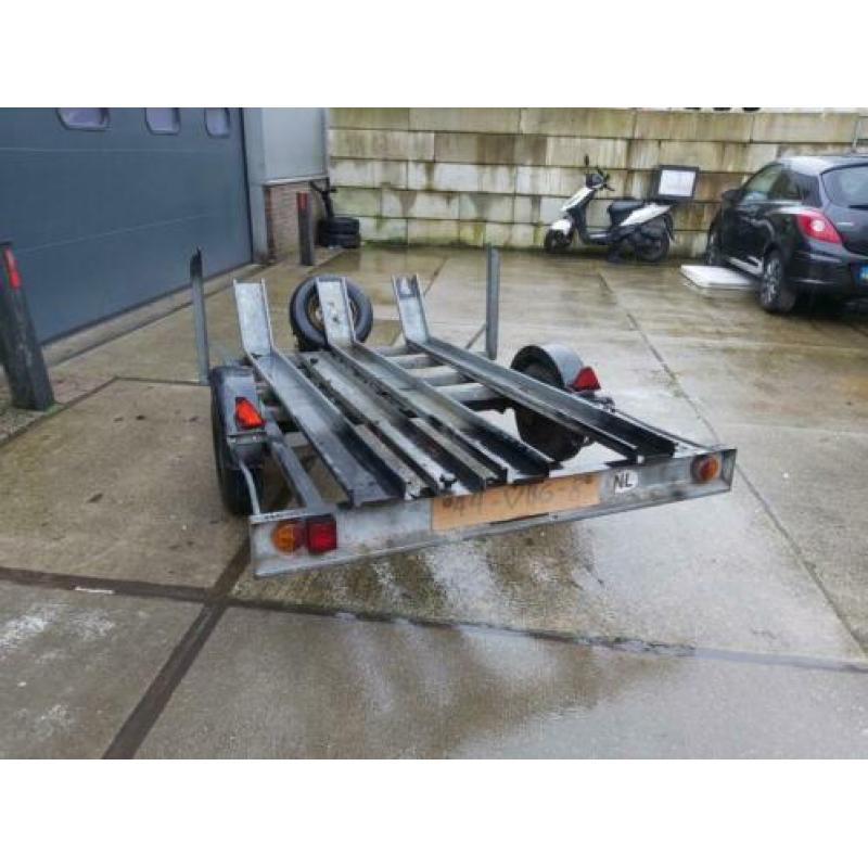 Gegalvaniseerde motor scooter trailer 650 euro