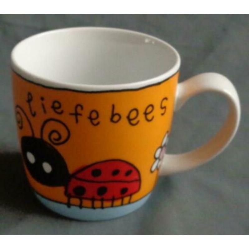 DOUWE EGBERTS BABETTE HARMS mok H8,5xO8cm 30cl LIEFEBEES kop