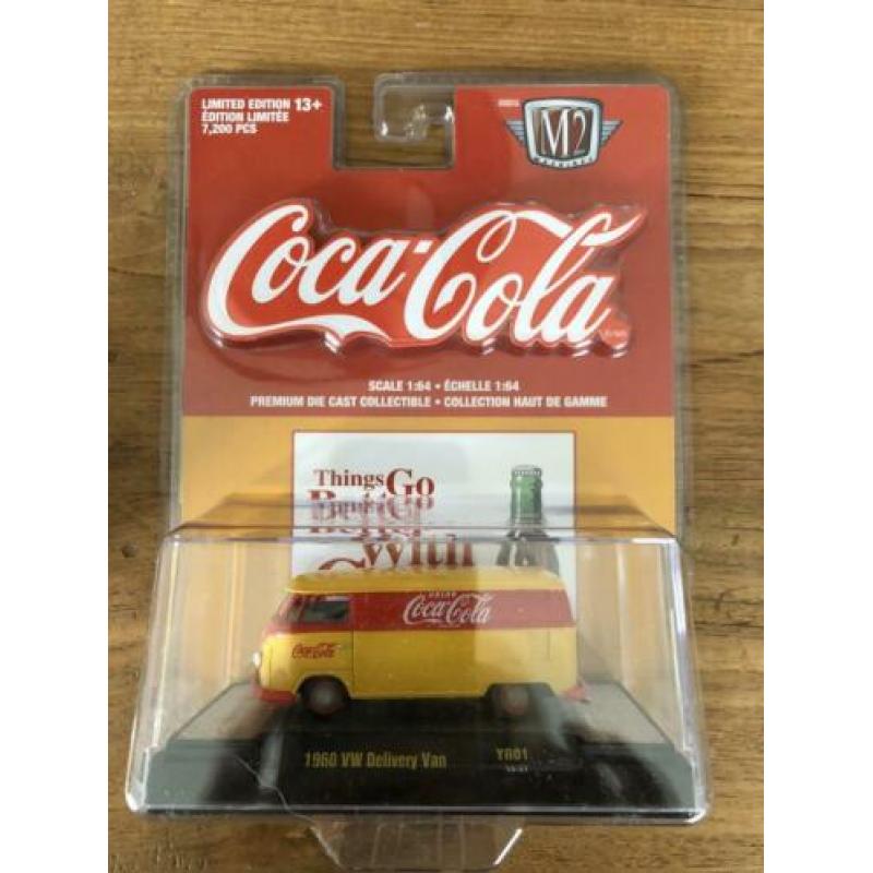 M2 serie Coca Cola 12 stuks VW busjes 1:64