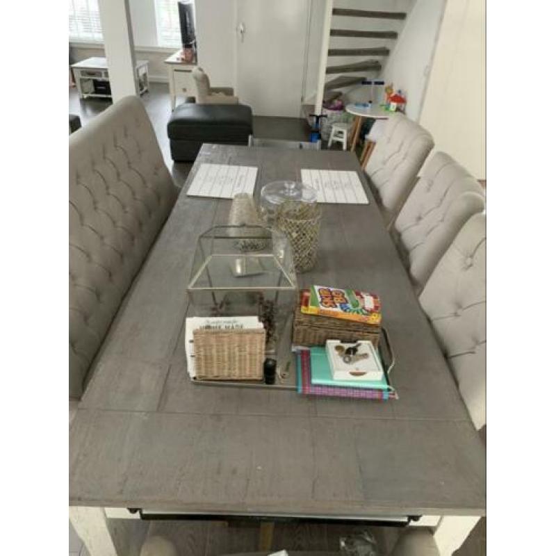 Eettafel salontafel dressoir Rivièra maison
