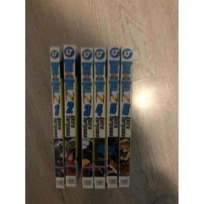 Dragon ball z manga 1-9