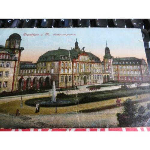 3 oude Duitse postkaarten ansichtkarten WOI