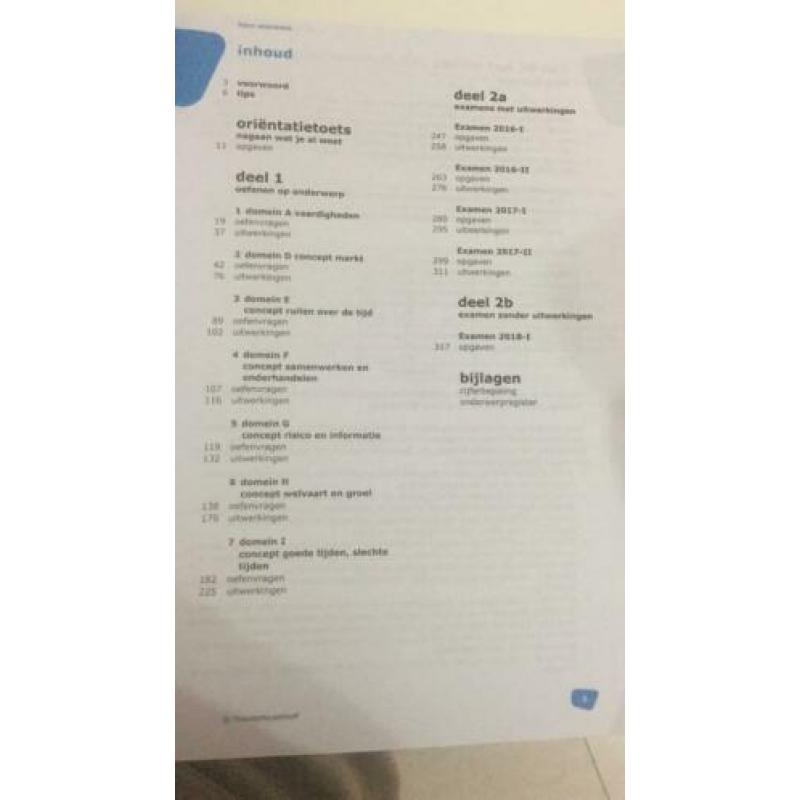 Exambundels en Samengevat