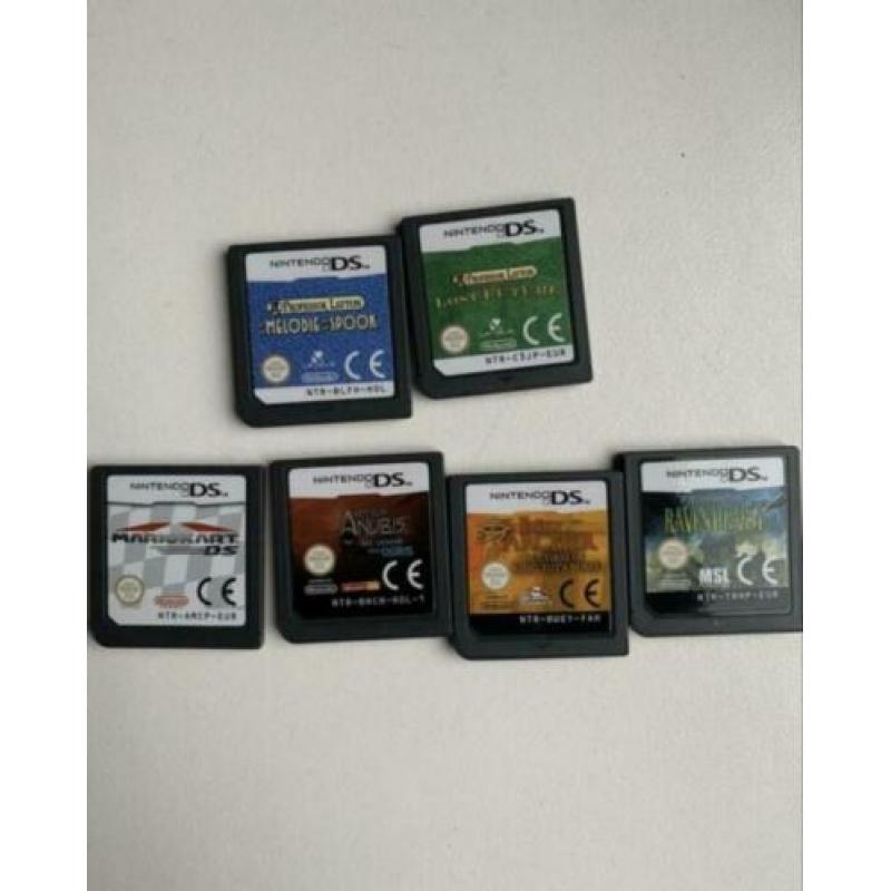 Nintendo dsi blauw te koop inclusief spellen