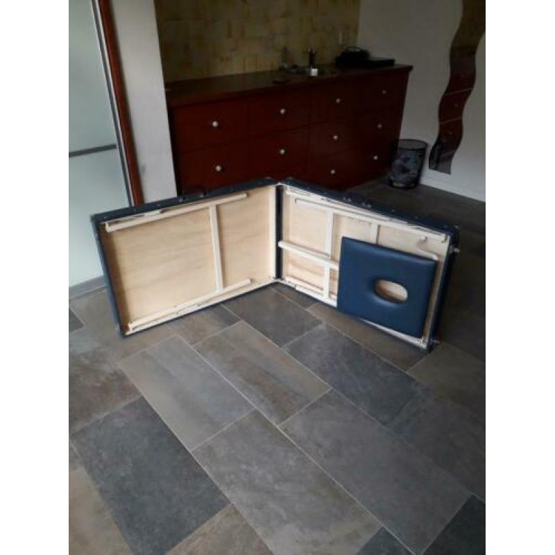 Massagetafel inklapbaar tot koffer