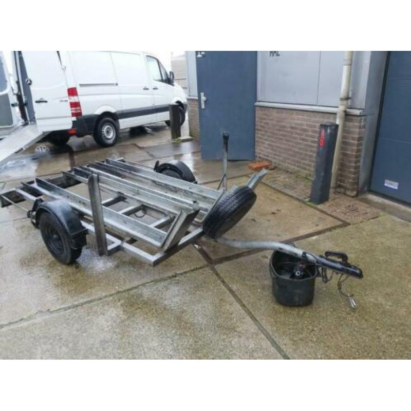 Gegalvaniseerde motor scooter trailer 650 euro