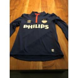 PSV trainingstrui blauw maat 146