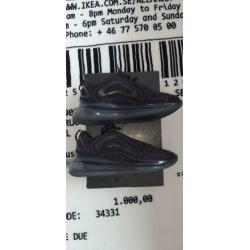 Nike Air Max 720 Zwart