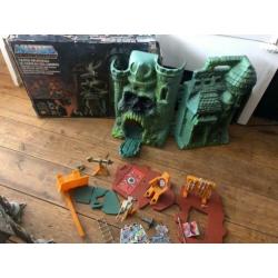 Masters of the universe, He-man, motu, castle grayskulle