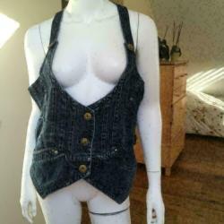 3994 Gloednieuw exclusief hesje gilet spijker ZOI; Mt=XL