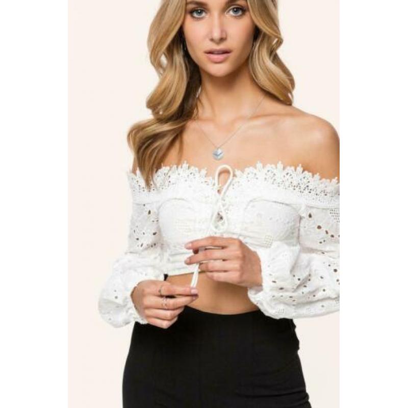 Loavies croptop maat s als nieuw!
