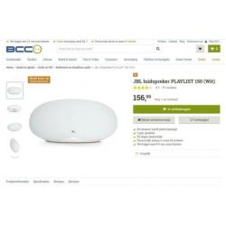 JBL playlist by Harman Kardon van €156,95 voor €90