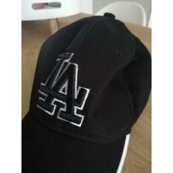 La dodgers pet nieuw zwart wit