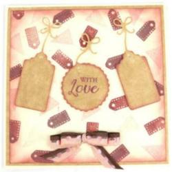 NIEUW Set Metalen Snijmalen Dotted Shapes Tags