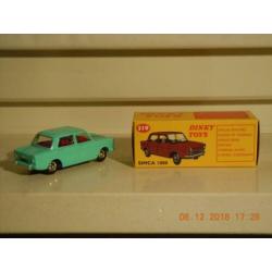 Simca 1000. Model van het merk agostini dinky toys .