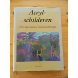 Kimm Stevens, Acryl schilderen