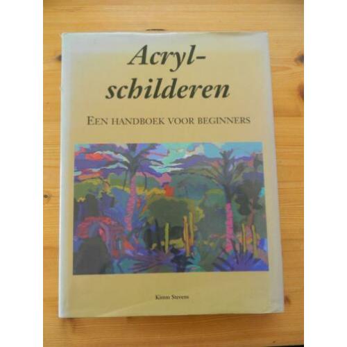 Kimm Stevens, Acryl schilderen