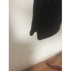 Zgan. Josephine & Co top lange mouw, krijtstreep blauw 44