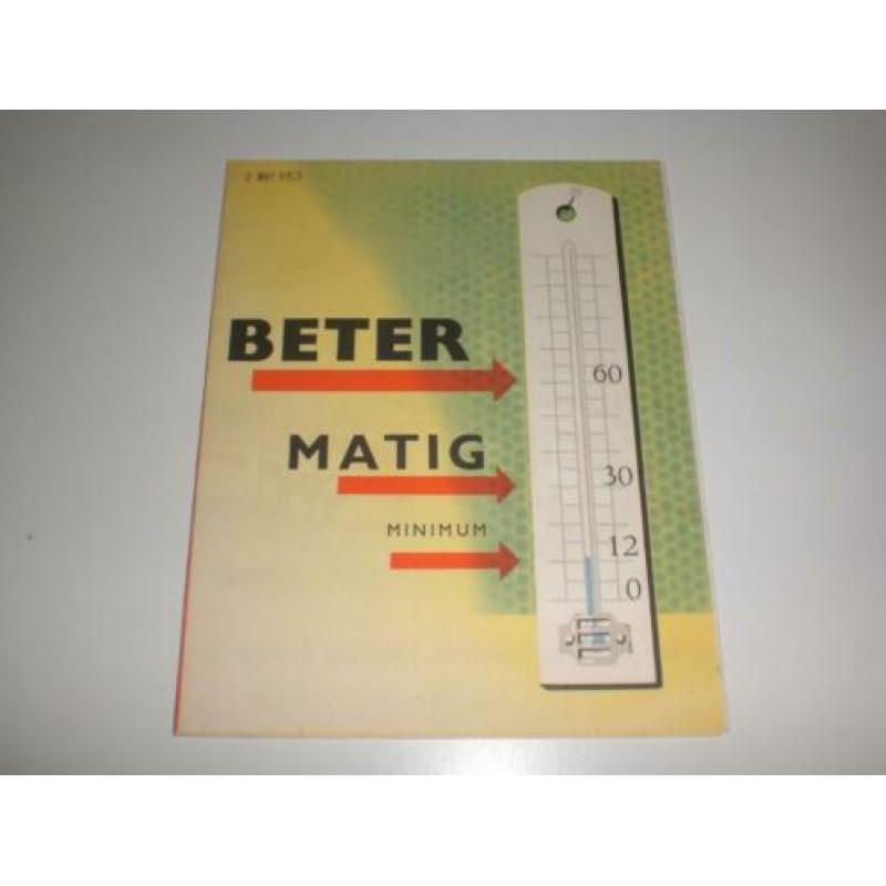 Mooie folder uit 1953 Nationale Levensverzekering bank R'dam