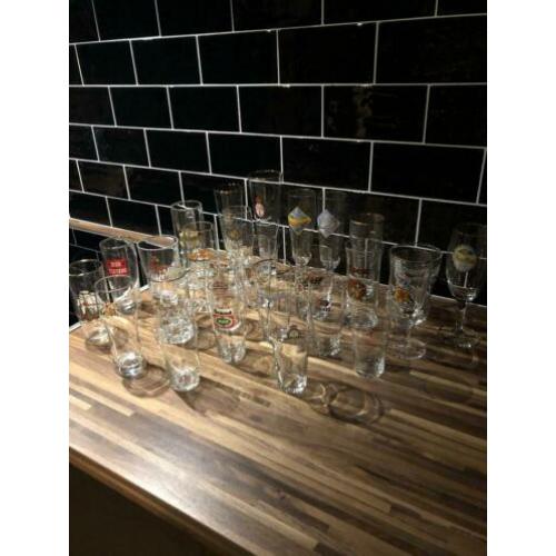 25 verschillende bierglazen