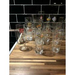 25 verschillende bierglazen