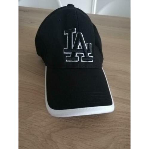 La dodgers pet nieuw zwart wit