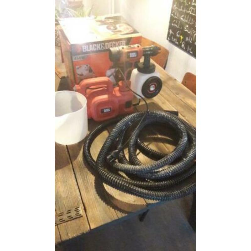 Verfspuit machine