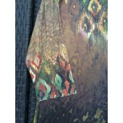 Borgelt blouse van viscose, maat 42/44