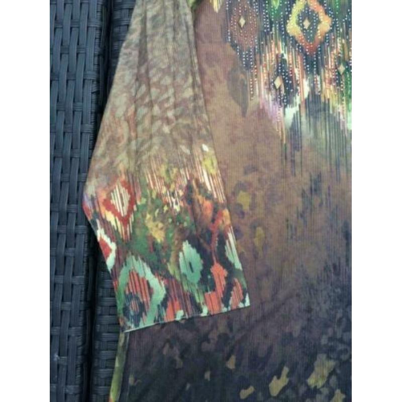 Borgelt blouse van viscose, maat 42/44