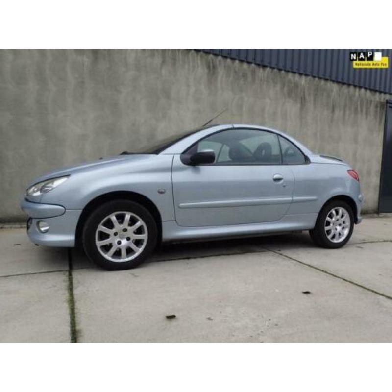 Peugeot 206 CC 1.6-16V leder, Airco, LMV