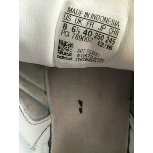 Adidas superstar dames zilver maat 40