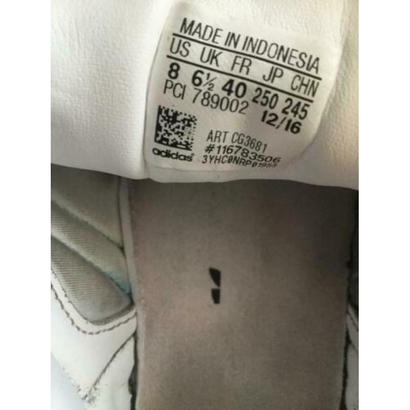 Adidas superstar dames zilver maat 40