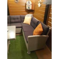 Diner louncheset z.g.a.n incl kussens