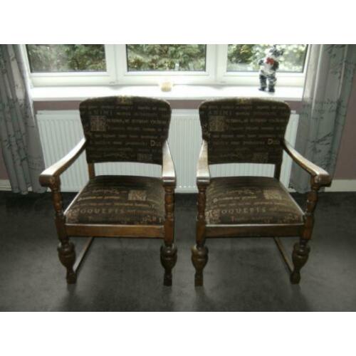 2 bolpoot fauteuils