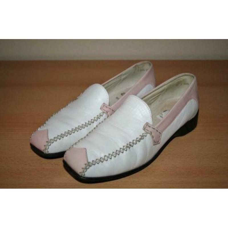 Ara leren witte schoenen maat 40