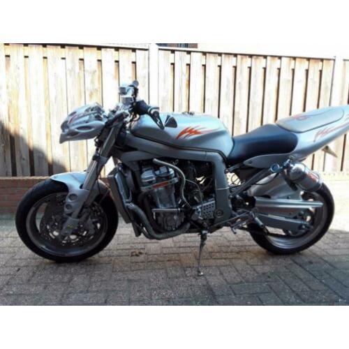 Suzuki GSXR W streetfighter met Nitro BIEDEN