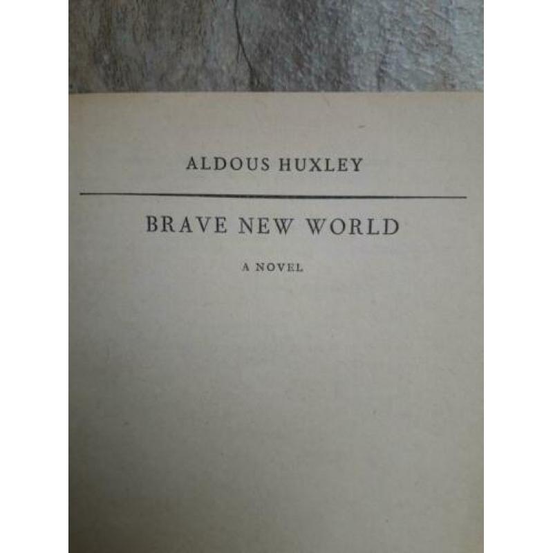 Brave New World, Aldous Huxley.