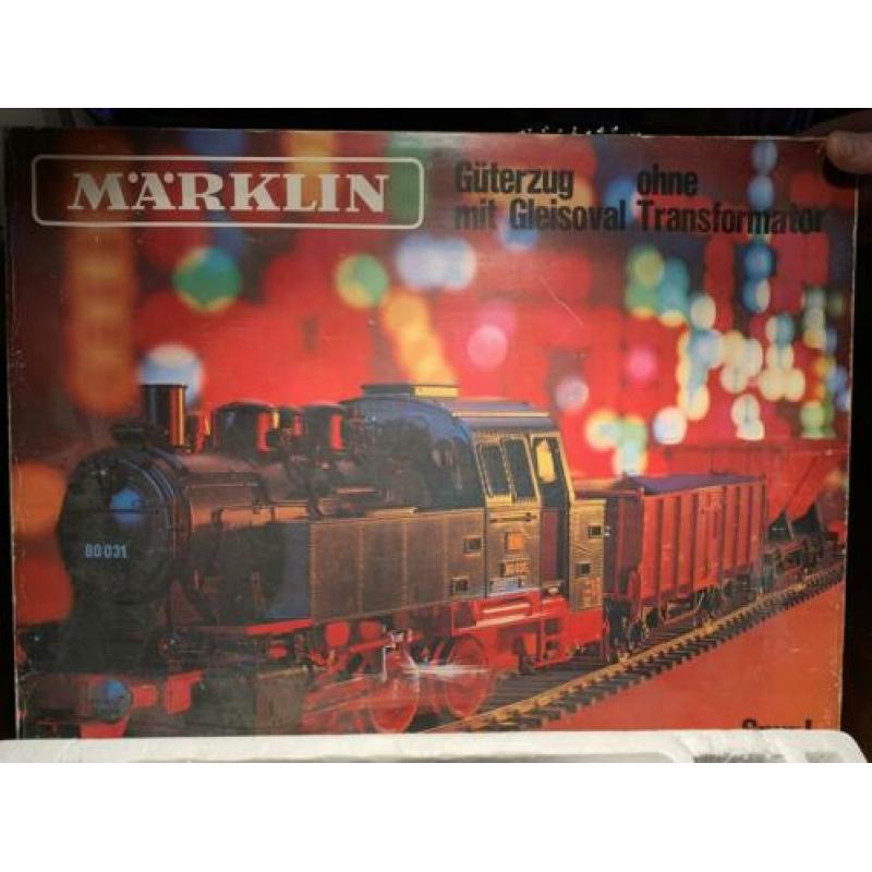 Marklin Stoomlocomotief set spoor 1 serie 80 031 (5500)
