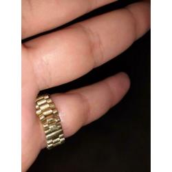 Rolex ring 18 karaat diamant