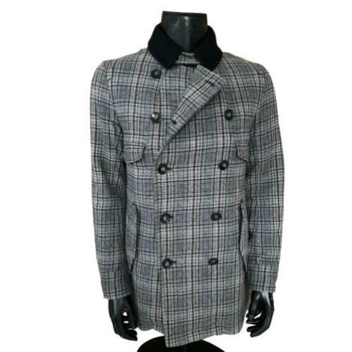 GSTAR Tweed Zomerjas/Colbert. Maat L. Kleur Grijs Geruit.