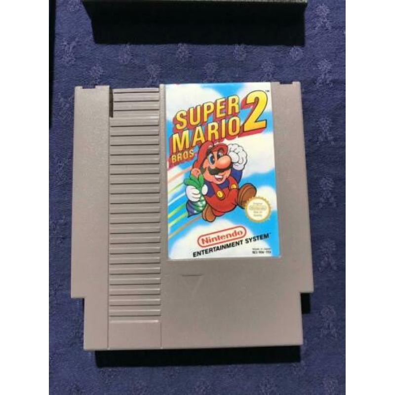 Nintendo Nes spel. Super Mario 2 met doosje,boekje en sleeve