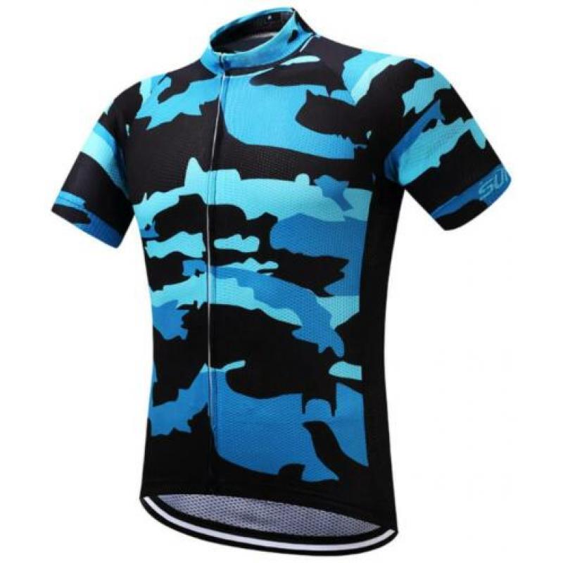 Fietskleding fietsshirt + fietsbroek M L XL XXL mtb kort
