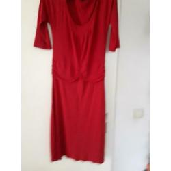 Rood King Louie jurkje,maat L