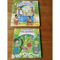 9 leuke kinder boekjes met flapjes en doorkijkjes en CD